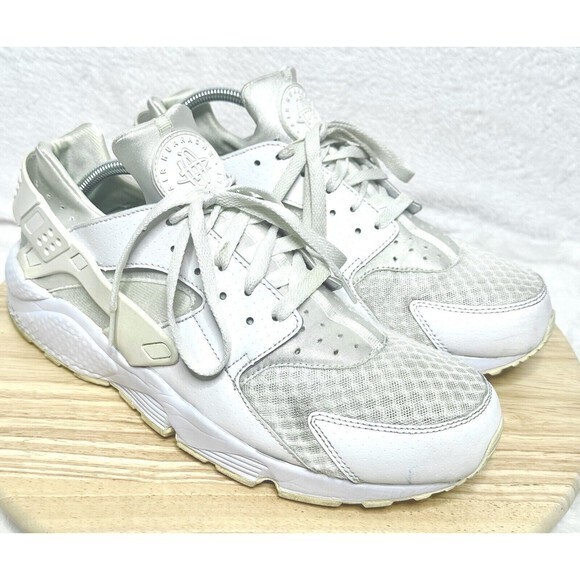 Nike Air Huarache‎ Run White, Size 12.5 - Picture 2 of 5